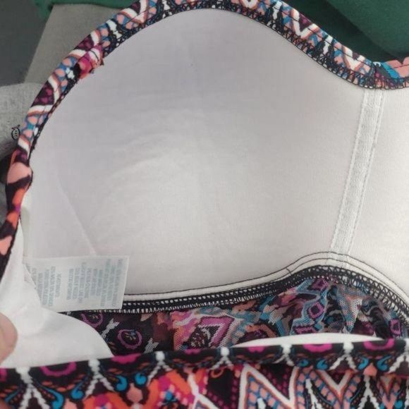 Kona Sol Tribal Aztec Small Strapless Tankini Swimsuit wear Bathing suit - Picture 9 of 10